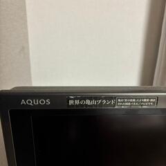 液晶テレビ　SHARP　AQUOS　40型の画像