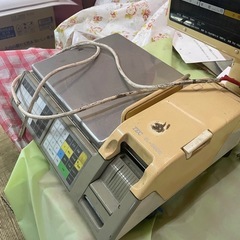 ◆TEC 東芝テック◆ラベルプリンター付 電子料金SL-8900 対面プリンタ付の画像
