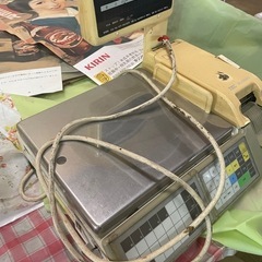 ◆TEC 東芝テック◆ラベルプリンター付 電子料金SL-8900...
