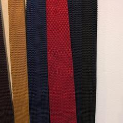 usedニットネクタイ8本セットの画像