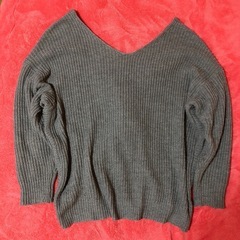 フロントねじり おしやオシャレセーター　3Lの画像