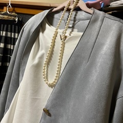 コート、スカートセットの画像