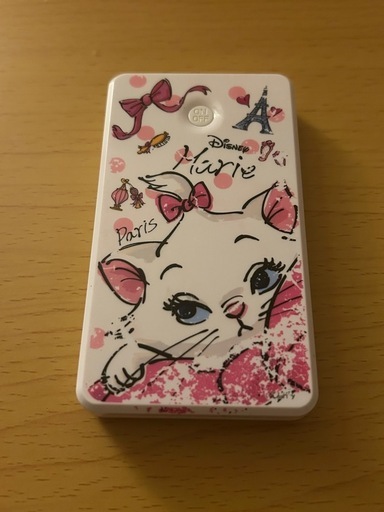 ディズニー マリーちゃん モバイルバッテリー