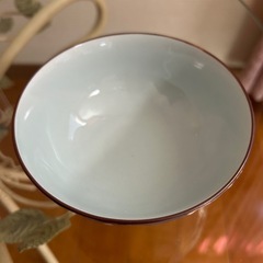 久宗坊 花模様 茶碗　ボウル　径13×高さ6センチの画像