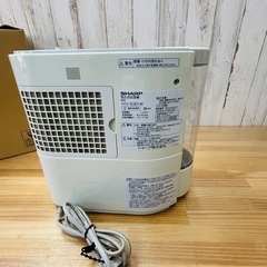 SHARP シャープ 気化式加湿器 HV-E30-W プラズマクラスター搭載 ホワイト 2015年製の画像