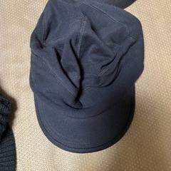 ニット帽　3個セット　黒の画像