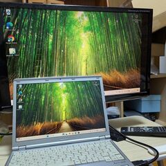 届けます】パナソニック・12インチCF-SZ6ノートpcと23型...