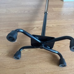 アルミ製4点式杖美品高さ調整付きの画像