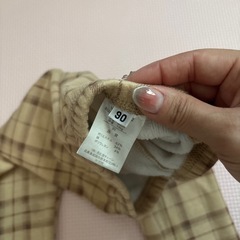 裏起毛キッズズボン90の画像