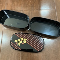 昭和レトロ　弁当箱の画像