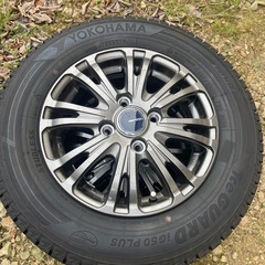 美品 スタッドレスタイヤ 145/80/13 ①の画像