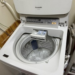 製造年数2016 パナソニック 全自動洗濯機 8.0kg 即効泡洗 浄エコナビの画像