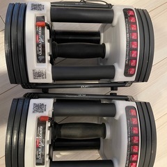 可変式ダンベル　0円　筋トレの画像