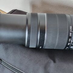 値下げ【中古】望遠レンズ　キャノン　EFS 55-250mm