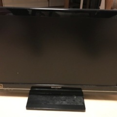 液晶テレビ　シャープAQUOS 24型の画像