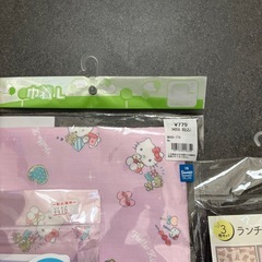 キティちゃん　ランチクロス　巾着　3点セットの画像