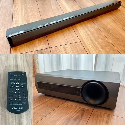 Pioneer サウンドバーシステムHTP-SB550,SA-SWR33