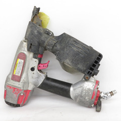 MAX マックス 50mm 釘打機 常圧コイルネイラ ケース付 フック緩い 型番不明 中古 【工具専門店 テイクハンズ金沢野々市店】の画像