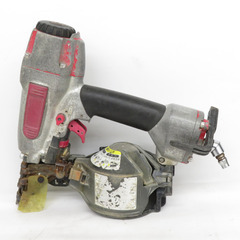 MAX マックス 50mm 釘打機 常圧コイルネイラ ケース付 フック緩い 型番不明 中古 【工具専門店 テイクハンズ金沢野々市店】の画像