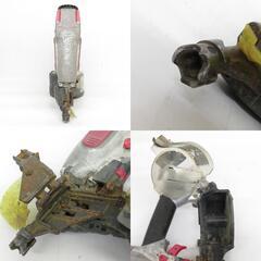 MAX マックス 50mm 釘打機 常圧コイルネイラ ケース付 フック緩い 型番不明 中古 【工具専門店 テイクハンズ金沢野々市店】の画像