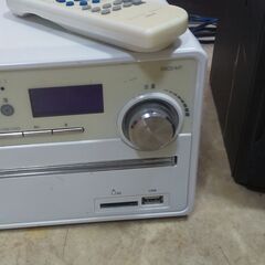 ソニー スピーカー 22×25×16㎝ CD＋USBオーディオおまけの画像