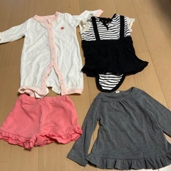 女の子80㎝服　4枚