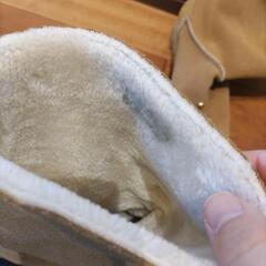 ムートンブーツの画像