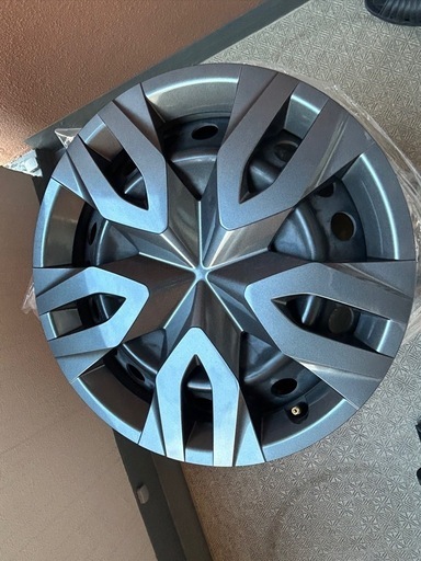 17 6.5J +40 PCD114.3 5H TOYOTA純正スチールホイル＆ホイルキャップ 