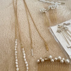 ゴールド系アクセサリー詰め合わせの画像