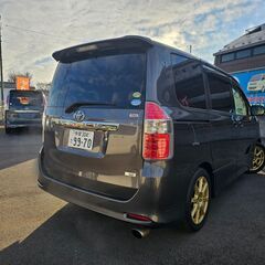 【売約済】H20年トヨタノアSI　走行8万キロ台　車検R7年7月　ETC　デジタルインナーミラー　ドラレコ　両側電動スライドドア　HDDナビ　フルセグTV　純正フリップダウンモニター　プッシュスタート　パドルシフト　スマートキー2個　スタットレスタイヤの画像