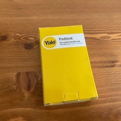 Yale 南京錠　Padlockの画像