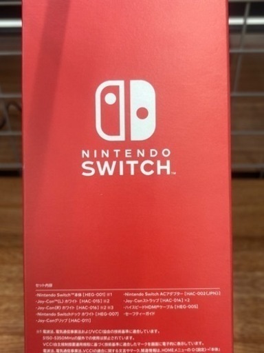 Nintendo Switch 本体 ( 有機EL モデル ) ホワイト②