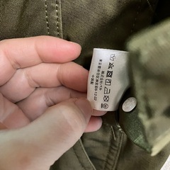 無料にします！サロペット（オーバーオール）カーキ色の画像