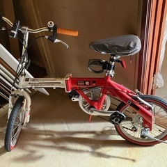折りたたみ自転車あげます