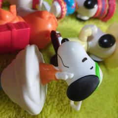 【レトロ雰囲気スヌーピー】ネジ式あり　おもちゃの画像
