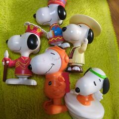 【レトロ雰囲気スヌーピー】ネジ式あり　おもちゃ