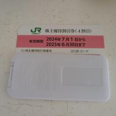 （お話入ってます）JR東日本株主優待券