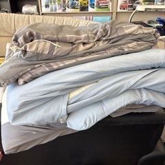 決まりましたシングル敷布団2つ、掛け布団1つの画像