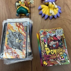 妖怪ウォッチカード+にゃんこ大戦争カードです！