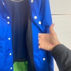 BURTLE バートル 710 コーチジャケット L 男女兼用 サーフブルーの画像