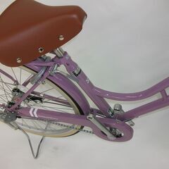 ☆新品・未使用　通勤・通学に　26インチ　オリーブ・デ・オリーブ　ピンク  内装3段変速　サイクルギャリラリー周南の画像