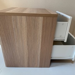 【送料無料】IKEA ASKVOLL アスクヴォル チェスト ASKVOLL アスクヴォル ベッド ヘッドボード付き, ホワイト/ロン