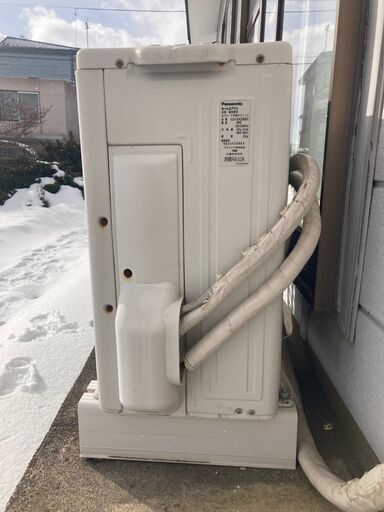 エアコン室内機・室外機・配管一式（パナソニックCU-EX282C)100V
