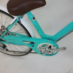 ☆新品・未使用　子供用自転車　26インチ　グリーン　外装6段変速　ソーキュート　サイクルギャリラリー周南の画像