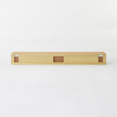 無印良品 壁に付けられる家具棚 88cm 2個セットの画像