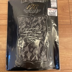 あみタイツ　17℃ チャコールグレー