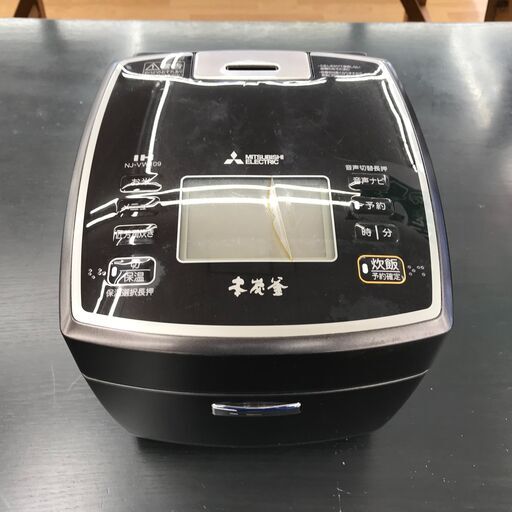 ★ジモティ割あり★ MITSUBISHI HI炊飯ジャー NJ-VW109-B 5.5合炊き 2019 動作確認／クリーニング済み KJ7667