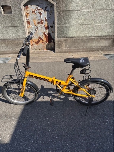 （取引中）ハマー　折りたたみ自転車