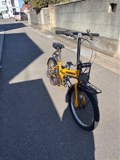 （取引中）ハマー　折りたたみ自転車