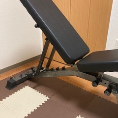 可変ベンチ台・プレート20kg(5kg×4枚)の画像